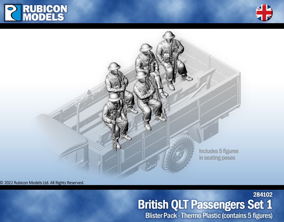 284102 - Passagers de camions britanniques QLT, ensemble 1