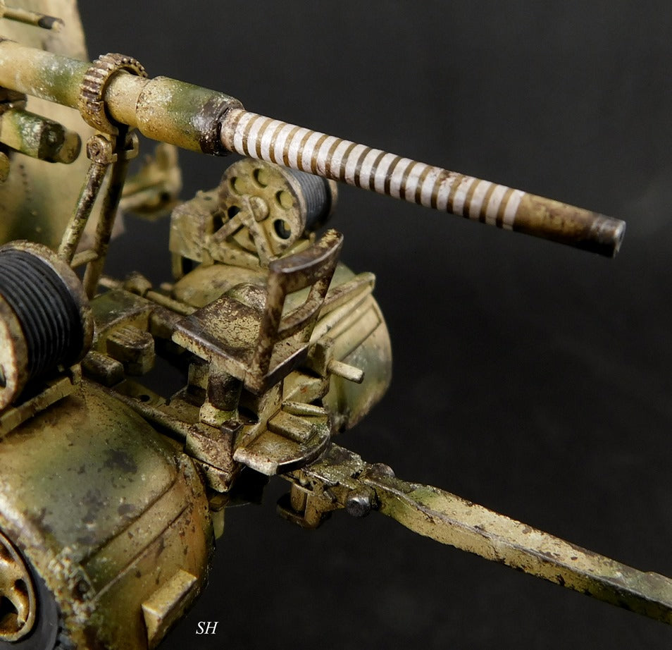 280069 - 8.8cm Flak 36/37 AA/AT Gun with SdAh 202 & Crew