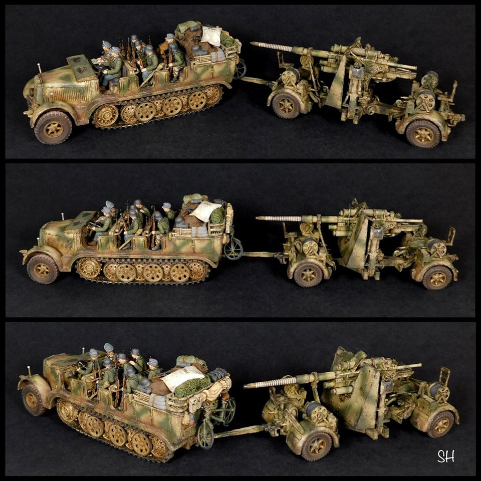 280069 - 8.8cm Flak 36/37 AA/AT Gun with SdAh 202 & Crew 280069 - 8.8cm Flak 36/37 AA/AT Gun with SdAh 202 & Crew