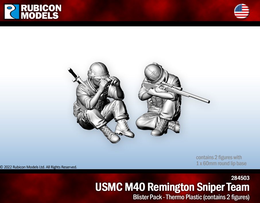 284503 - Équipe de tireurs d'élite USMC M40 Remington