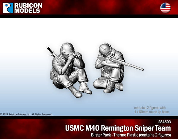 284503 - USMC M40 Remington Sniper Team