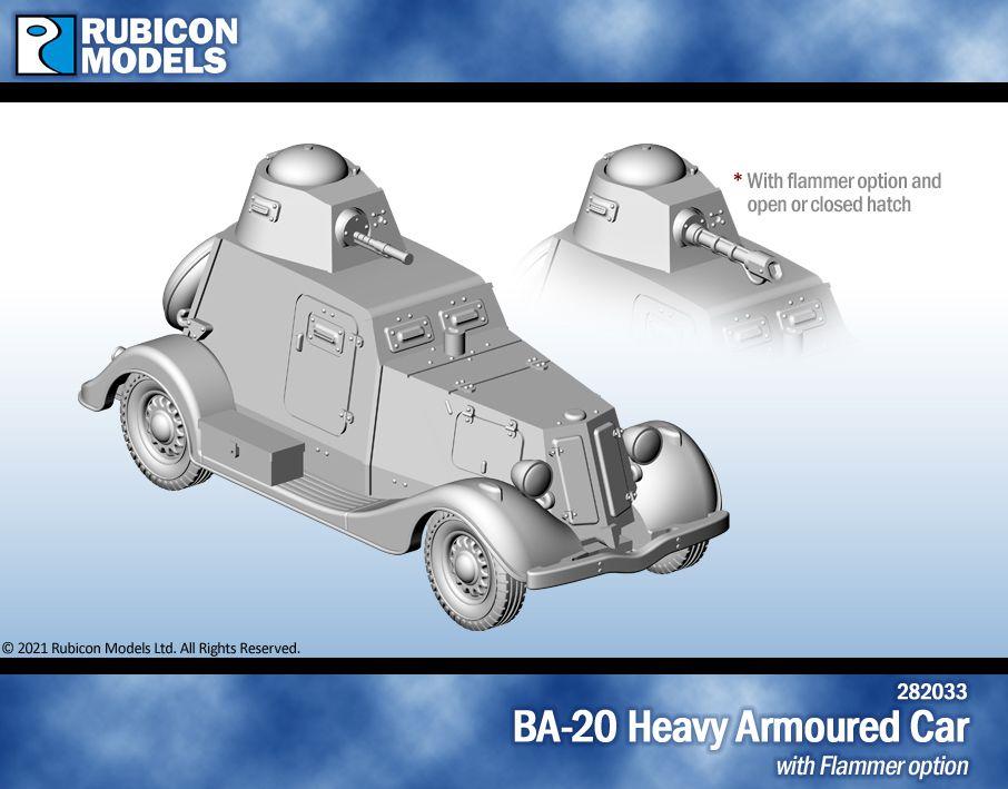 282033 BA-20 Schwerer Panzerwagen