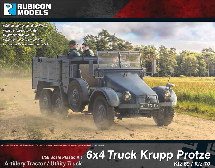 280082 - Krupp Protze Kfz 69/70 6x4 Truck