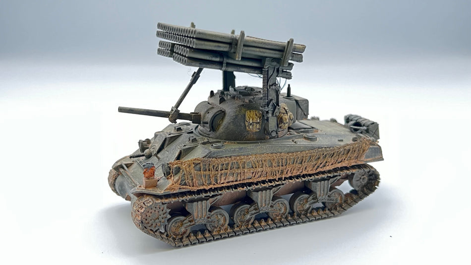 282009 - T34 Calliope Tank Mounted MRL for M4 Sherman