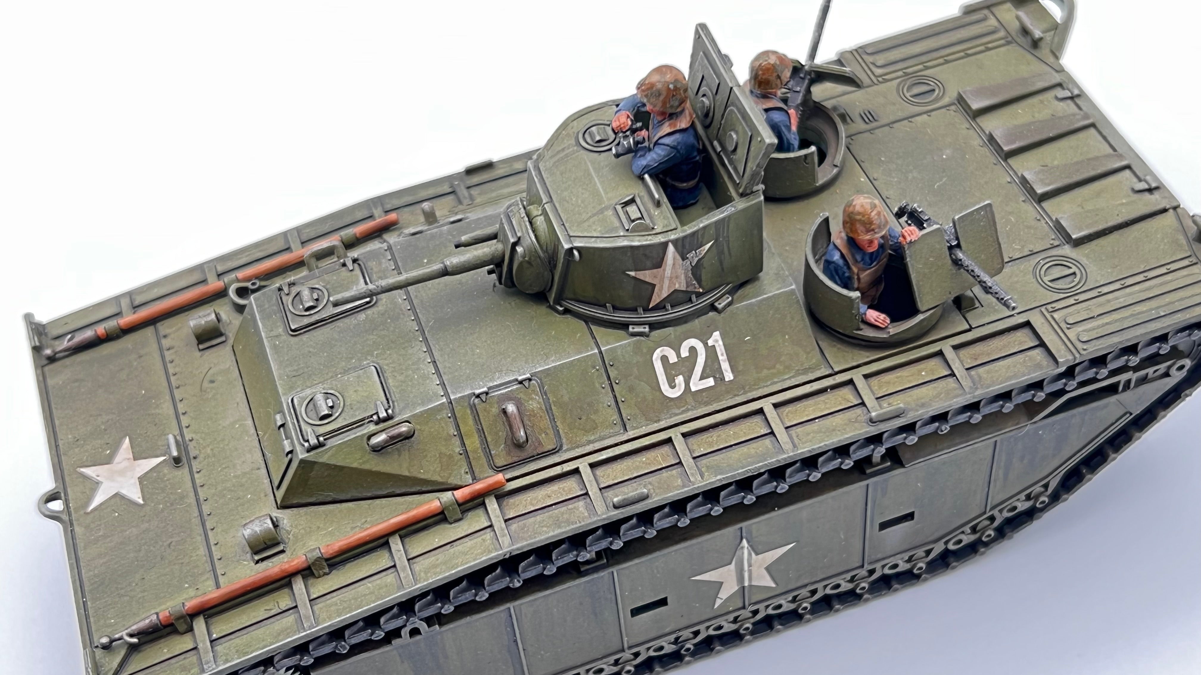 １/３５　LVT-(A)１　AMTANK 1/35 LVT-(A)1 AMTANK