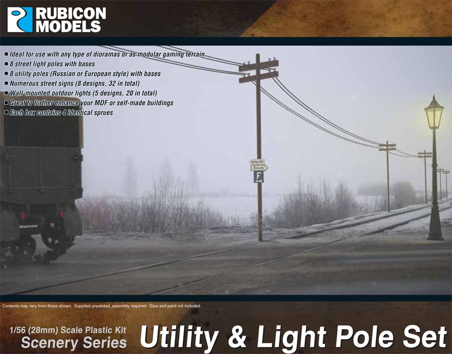 283004 - Utility & Light Pole Set